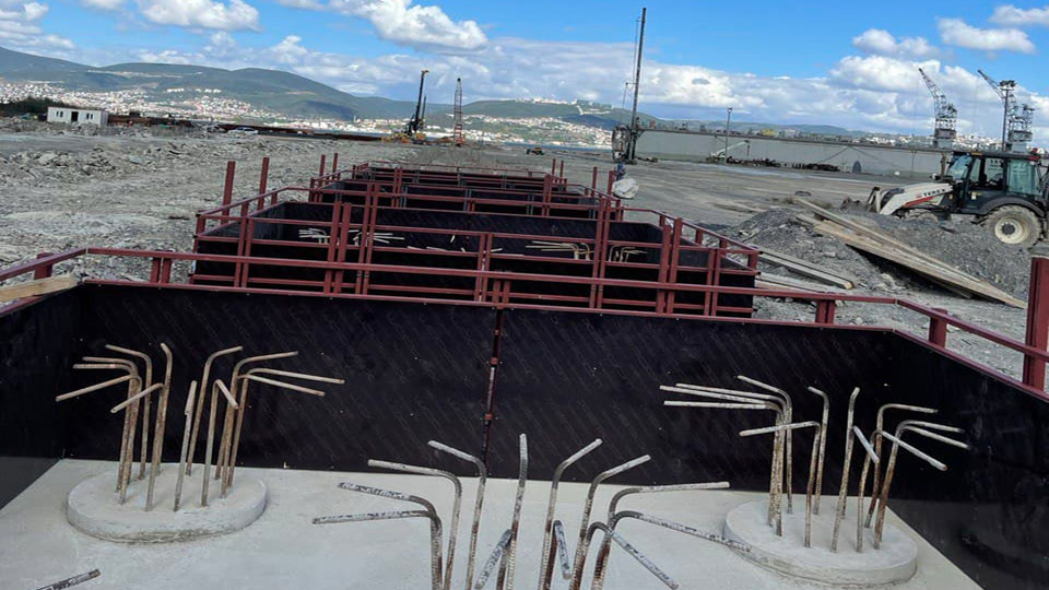 Kocaeli Free Zone – Landing Wharf, Shipyard and Yacht Stock Area Soil Improvement Works