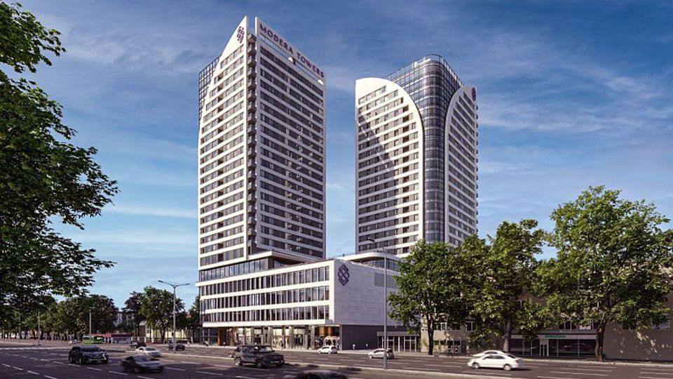 Tashkent Modera Tower Construction